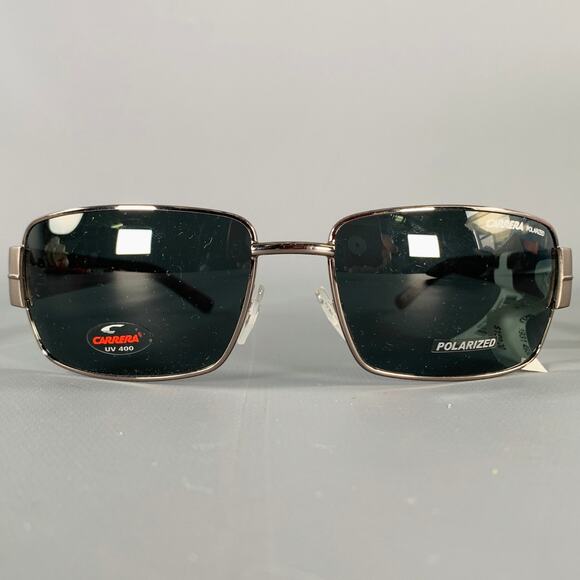 CARRERA -Gladi2s- Silver Tortoise Shell Metallic Acetate Sunglasses - Picture 1 of 8